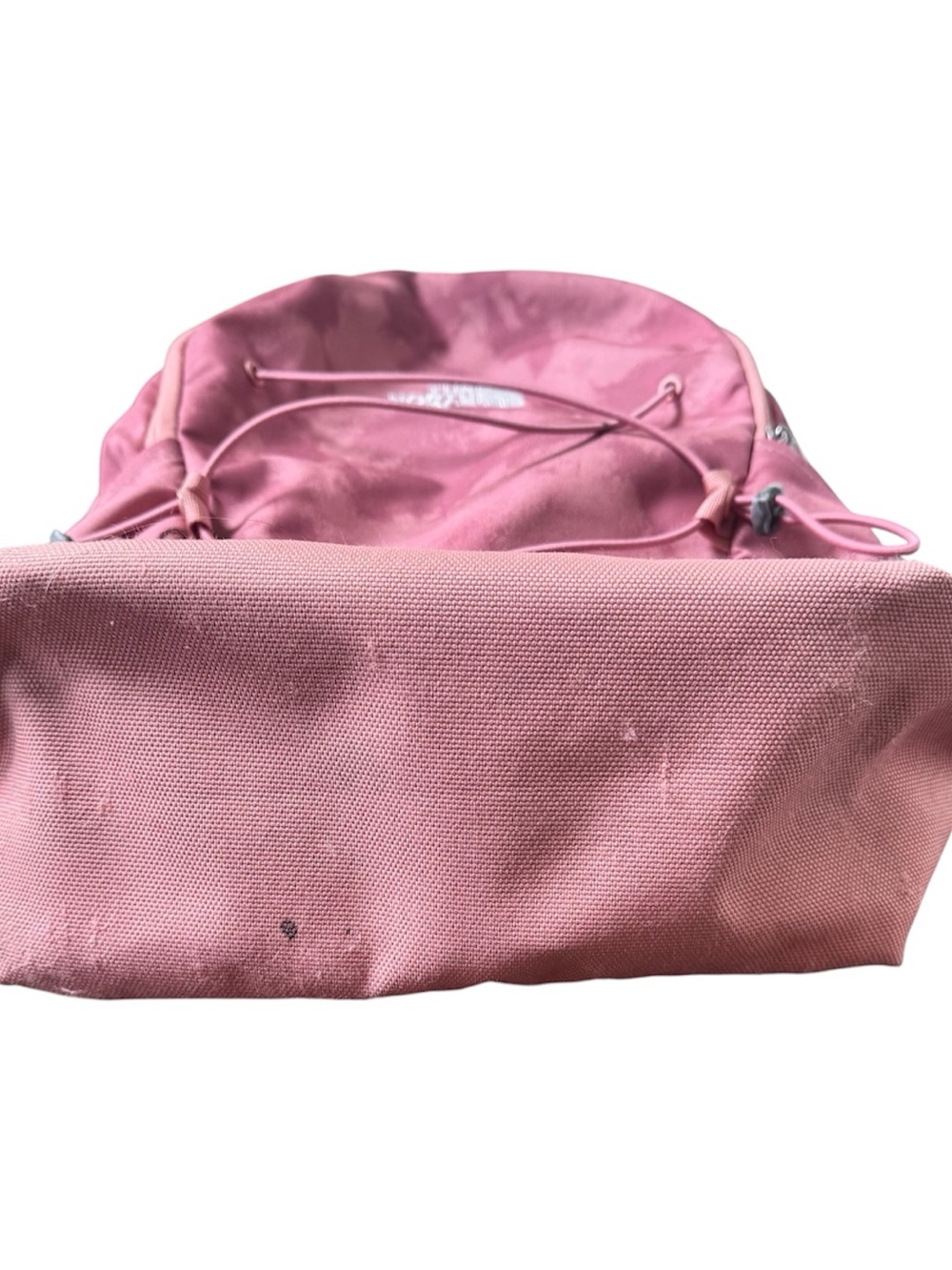 The North Face pink marble tie dye zip jester work school outdoor backpack 27L - Picture 6 of 9